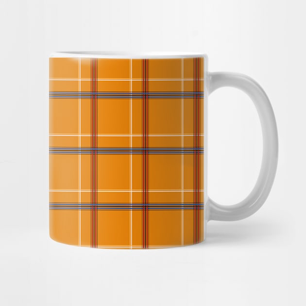 Autumn Orange Plaid by Things2followuhome